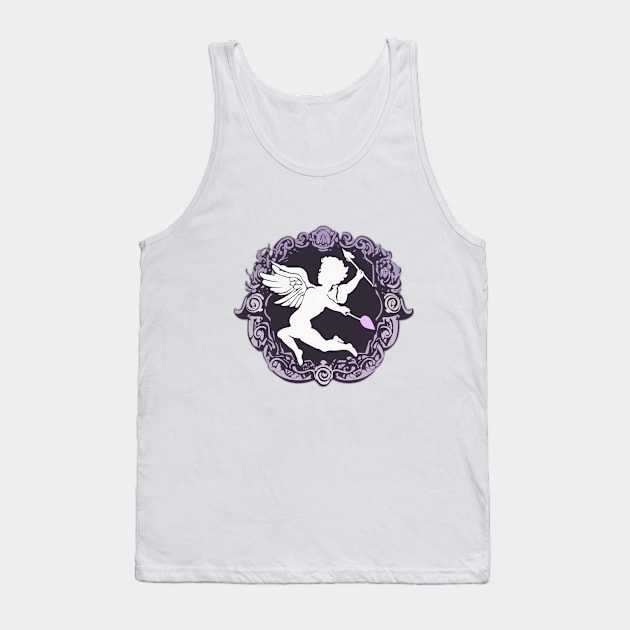 Mystical Cupid Silhouette No. 692 Tank Top by cornelliusy